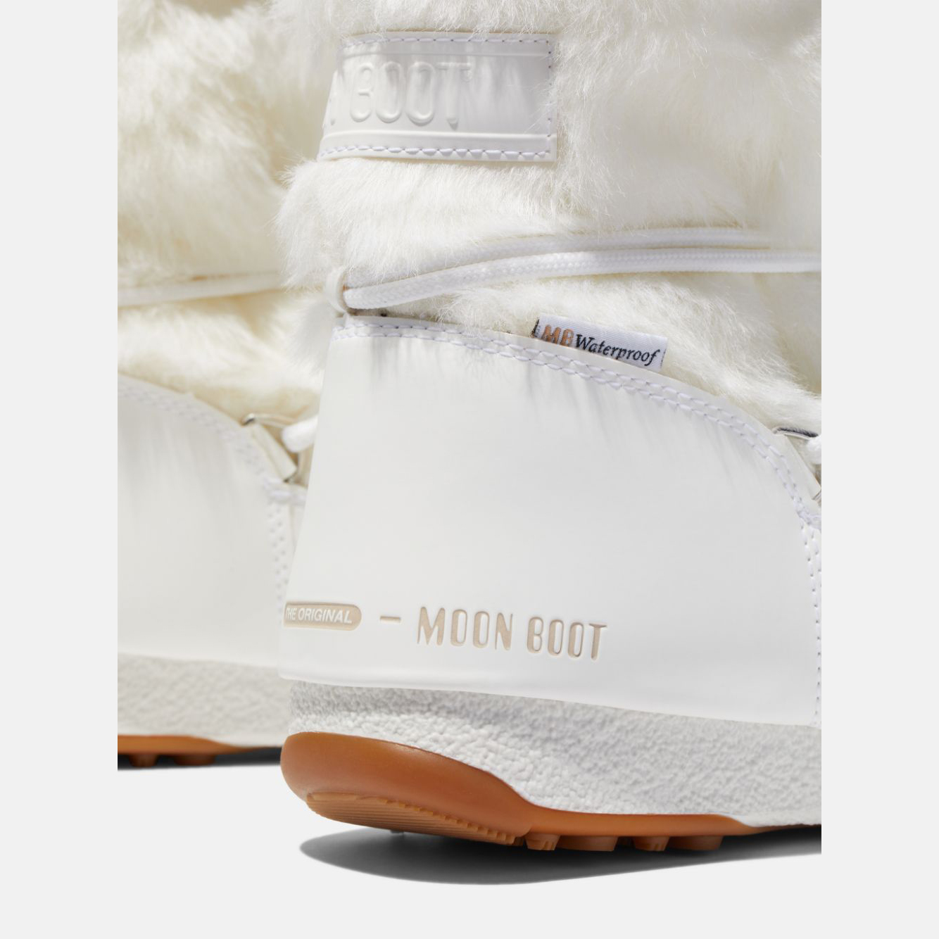 Moon Boot® Protecht Low Monaco Vinterstøvler Dame Hvite NO-738162